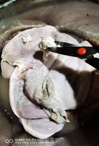 腊八蒜爆猪肚的做法步骤:6