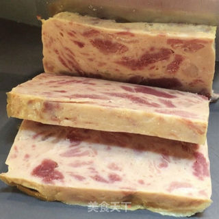 午餐肉馒头披萨饼的做法步骤:2