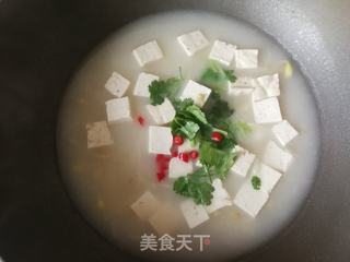 羊汤炖豆腐的做法步骤:11