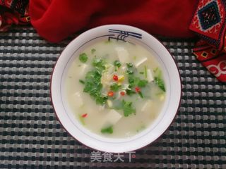 羊汤炖豆腐的做法步骤:13