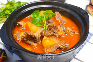 冬天必备西红柿炖牛肉的做法步骤:10