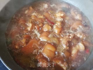红烧猪蹄的做法步骤:19