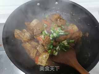 鲜肉烧青鱼的做法步骤：6