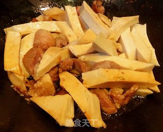 干锅千叶豆腐#香辣菜#的做法步骤：6