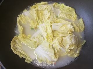 羊汤炖娃娃菜的做法步骤:6