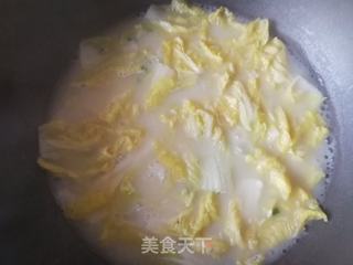 羊汤炖娃娃菜的做法步骤:8