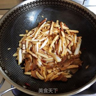 香干炒白菜杆的做法步骤：7