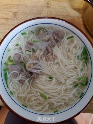 瘦肉挂面的做法步骤:8
