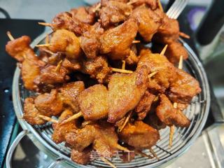 解馋小吃牙签肉-鸡胸肉和里脊肉版的做法步骤:8