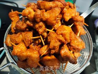 解馋小吃牙签肉-鸡胸肉和里脊肉版的做法步骤:9