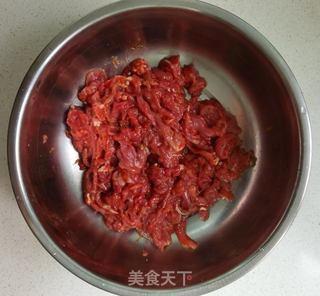 孜然洋葱炒牛肉的做法步骤:8