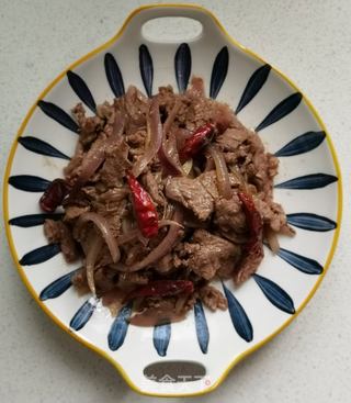 孜然洋葱炒牛肉的做法步骤:18