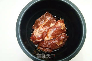 咸蛋黄蜜汁叉烧的做法步骤:8