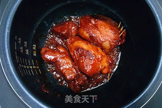 咸蛋黄蜜汁叉烧的做法步骤:12