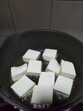 黄豆芽炖豆腐鸭血的做法步骤:2