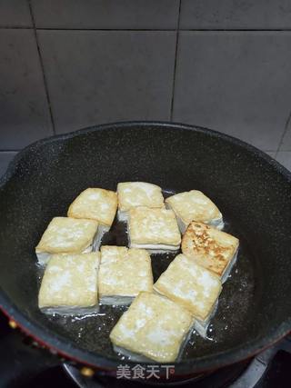黄豆芽炖豆腐鸭血的做法步骤:3