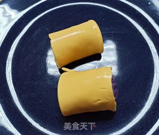 能量芝士紫薯饭团的做法步骤:6