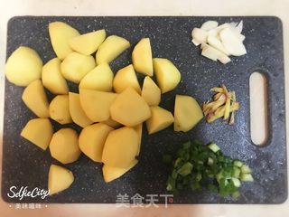 鸡腿炖土豆的做法步骤：4