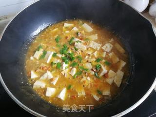 【真】蟹黄豆腐的做法步骤:8