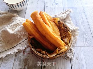 油条的做法步骤:10