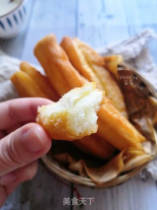 油条的做法步骤:11