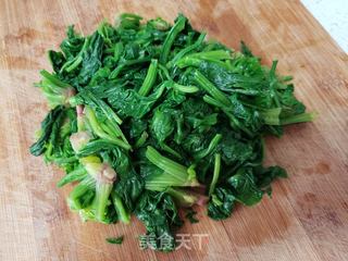 蒜蓉菠菜的做法步骤:4