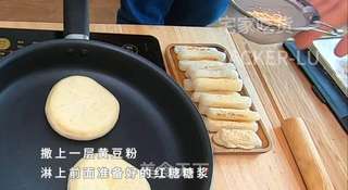 红糖糍粑的做法步骤:8