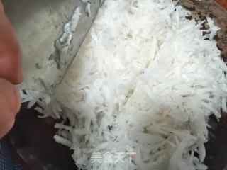 炸白萝卜丸子的做法步骤:2