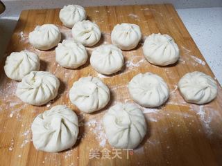 白萝卜猪肉包子的做法步骤:7