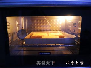 零基础❗️奶油芝士吐司片?(烤乳酪吐司片简单版)的做法步骤:6
