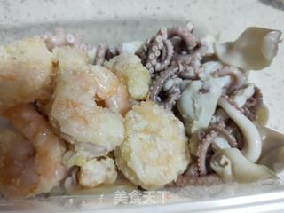 韭菜素三鲜水饺的做法步骤:4