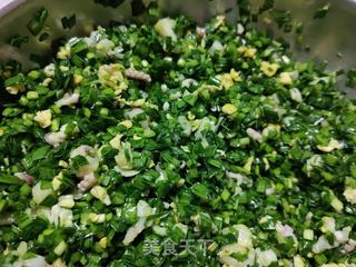 韭菜素三鲜水饺的做法步骤:14