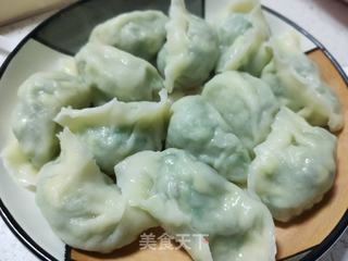 韭菜素三鲜水饺的做法步骤:18