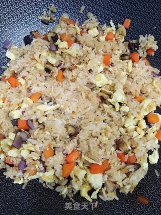 烤贝贝南瓜饭的做法步骤:12