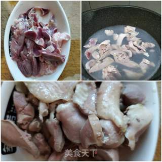 鲍鱼炖海带黄豆芽的做法步骤:3