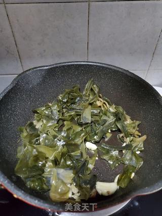 鲍鱼炖海带黄豆芽的做法步骤:6