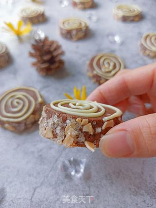 树桩饼干的做法步骤:20