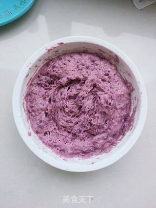 紫薯发糕的做法步骤:7