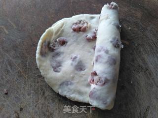 红豆卷的做法步骤:6