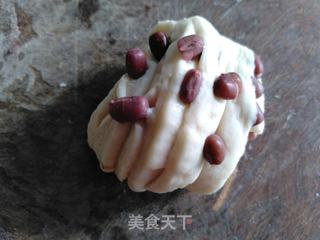 花卷红豆的做法步骤:7