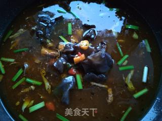 酸辣鱿鱼片的做法步骤:6