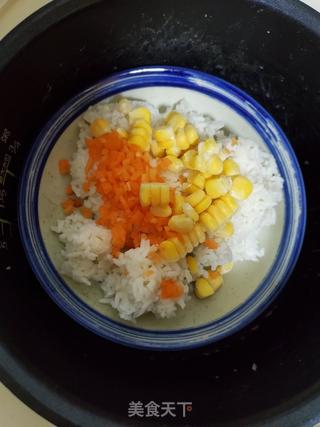 烤芝士饭团的做法步骤:2