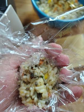 烤芝士饭团的做法步骤:5