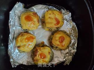 烤芝士饭团的做法步骤:10