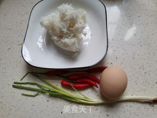 蛋炒饭的做法步骤:2