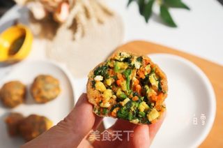 全麦面菜团子❗️低脂饱腹减肥主食代餐的做法步骤:8