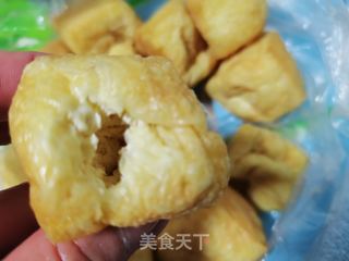 豆腐泡塞肉的做法步骤:3