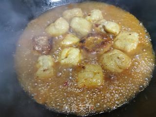 豆腐泡塞肉的做法步骤:11