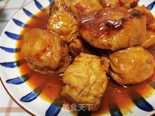 豆腐泡塞肉的做法步骤：14