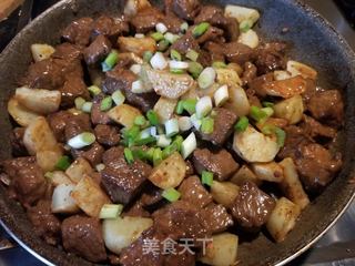 黑椒土豆牛柳粒的做法步骤:10